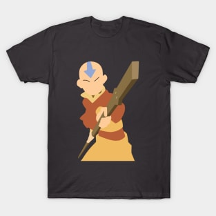 Avatar the Last Airbender Aang Minimalist T-Shirt